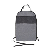 Sitzschutz Auto TINEO Für Baby - Aufbewahrungsnetz - Universelle Befestigung - 61x45cm