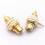 20Pcs Gold Plated RCA Terminal Jack Plug Female Socket Chassis Panel Connector for Amplifier Speaker 10