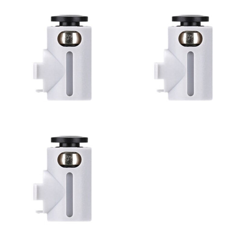 3X PTFE Tube Connector Compatibility for  A1  Pneumatic 3D Printers Accessories Feed Pipe Joint