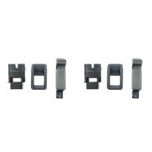 2X for Classic 1987-1995 Interior Door Lock Button Housing Kit JRC1775PMA, EJS000011PMA MXC4738PMA