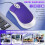 USB Wired Mouse Retractable Tiny Small Mouse 1600 DPI Optical Compact Travel Mice for Windows 98 2000 XP Vista Version 3