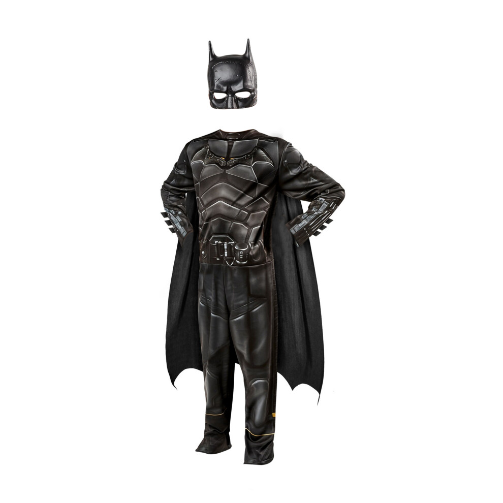 Batman (7-8 Years, ) Boys Costume Black