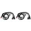 2X Waterproof Main Cable for OUXI V8 Fat E-Bike 1