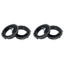 2pair Car Speaker Adapter for Magotan Sagitar Octavia Audio Mount 6.5 Inch Special with Plug