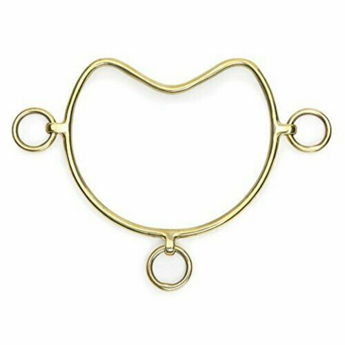 (5.5in, Silver) Shires Horse Chifney Bit
