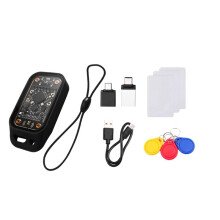 Chameleon V3.0 Émulateur RFID Intelligent Lecteur NFC Écrivain 125Khz 13.56Mhz Copieur de Tag de Carte IC Intelligent + Carte UID