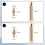 Heat Insert Nut Iron Tip M2 M3 M4 M5 M6 M8 Brass Thread Embedded Kit Heat Insertion Tool for 3D Printer Soldering Iron 8