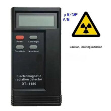 Detector de Radiação Eletromagnética Portátil, Medidor EMF, Fácil de Usar, Testador de Monitoramento de Radiação, Medidor de Gauss