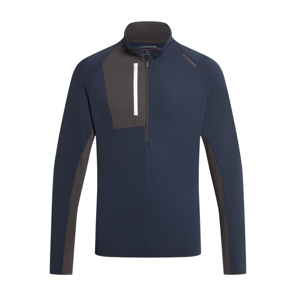 Craghoppers (S, Navy) Mens Goswick Nosilife Golf Top Blue
