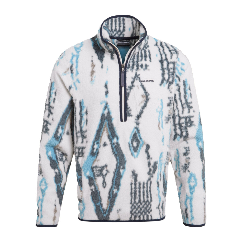 Craghoppers (Xxl, Sail ) Mens Tatton Ii Half Zip Fleece White