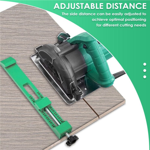 Adjustable Cutting Machine Base Guide Wood Cutting Guide Portable Saw Guide Rail for Precision Cutting and Milling 2