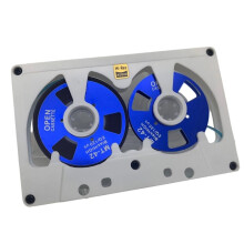 Retro 50 Min Hollow Out Small Opening Cassette Tape Blank Recording Tape Handmade Reel to Reel Cassette Tapes White