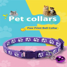 Hundtassavtryck Husdjursdragrep Justerbart med Halsband Valphalsbandsset Husdjurspromenadkoppel Rep Valp Katt Tillbehör C