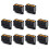 10Pcs Press Spring Type 2EDGKD5.08mm Quick Terminal Solder Free Plug Female Black 5p 1
