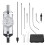 Coaxial Centering Indicator 0-0.15In/0.0005In Digital Indicator Set Co-Ax Indicator for Milling Machine Center Test Dial 1