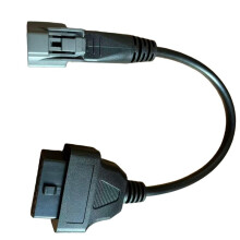 OBD2 Motorcycle Diagnostic Cable Adapter 16 Pin to 3 Pin Compatible
