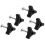 5PCS Universal Handrail Handle Lawn Mower Kit, Replacement Blades, Grass Catcher, Wheels 1
