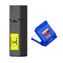 COMPTYCO S9 Fiber Optic Thermal Stripper Clamp Tool +Fiber Optic Cleaning Clamp for Stripping Bare Fibers Pigtails Bundled Cable