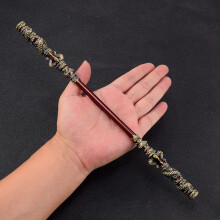 Black Myth Wukong Weapon Ruyi Staff Martial Arts Bo Staffs Game Collection Desk Room Decoration Gift Copper