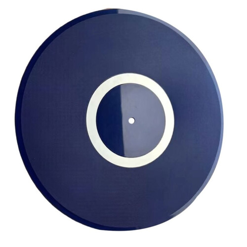 Tapete de Vinil Acrílico de 32cm para Turntable Acabamentos Foscos/ Lisos para Toca-Discos de LP de 12 Polegadas