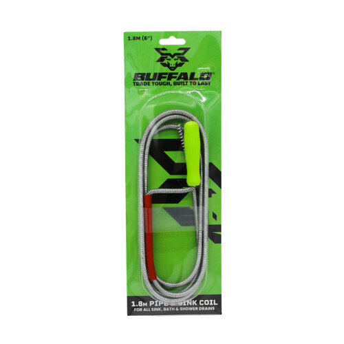 Buffalo Buffalo Sink & Drain Cleaning Unblocking Coil 1.8m