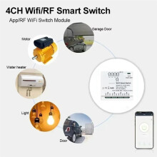 EWeLink WiFi   RF433 85-265V WiFi Smartlife Home Automation Module Garage Door Curtain Motor Module