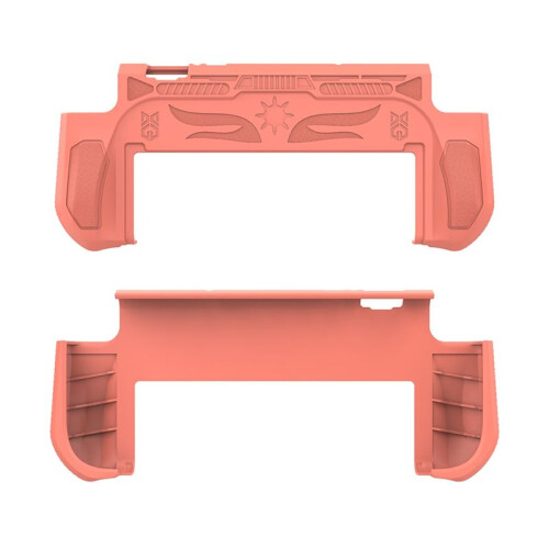 Dockable TPU Protective Case for   2 Ergonomic Grip Shockproof Case Enhanced Gaming Experience Orange