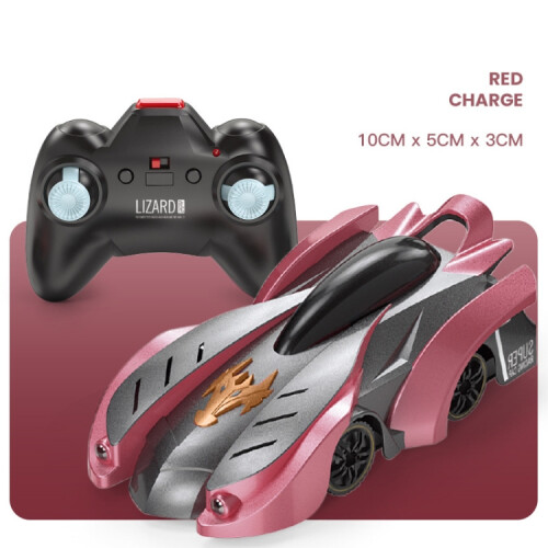 Mini Electric Compatible Remote Control Climbing Car Compatible Children (Red With Handle Compatible Remote Control Version) :Red Charge Handle R Sur 1