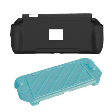 For 2 Protective Case+Top Cover Standable Cover TPU Soft Shell for 2 Game Console Case B
