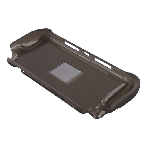 For  2 Protective Case Standable Cover TPU Soft Shell for   2 Game Console Case,Transparent-Black