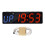 Workout Clock with Battery, Portable  Gym Timer with Built-in Magnet for Home Gym, Programmable Countdown/ Timer 1
