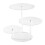 Round Acrylic Products Display Riser Stands, 3 Tiers Cupcake Stand  Display Rack for Cake 2