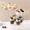 Round Acrylic Products Display Riser Stands, 3 Tiers Cupcake Stand  Display Rack for Cake 3