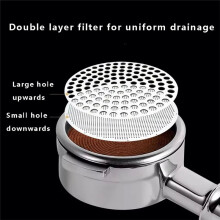 Coffee Puck Screen 304 Stainless Steel Double Layer Fine Filter Screen for Portafilter Coffee Maker 51mm