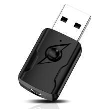Nadajnik-Odbiornik 5.4, Zasięg 10 M, 3,5 mm AUX Bezprzewodowy Adapter Audio do Telewizora/Komputera/Telefonów/Radia Samochodowego