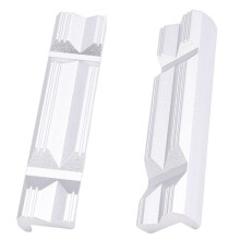 2Pcs 5inch Vise Milling Vise Jaw Clamps Magnetic Bench Vice Pad Tools for Gripping Mechanical Pipe Fitting Fixed
