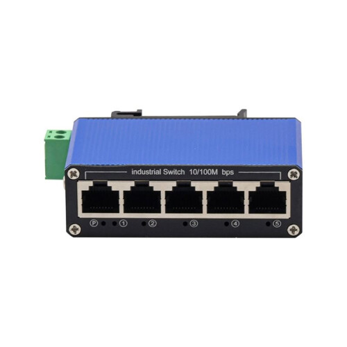 Industrial DIN-Rail  Size 10/100M 5  Net Fast Ethernet