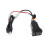 For  Outlander Eclipse  L200 Triton QC3.0 Type C PD USB Quick Car Charger Socket Nondestructive Harne 1