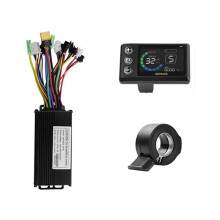 36V 48V 22A Brushless Controller S869 Meter LCD Display 24V-72V+Throttle for Electric Scooter E-Bike Repair Kit