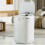 20L  Trash Can Automatic Waterproof Electric Waste Kitchen Bathroom Toilet Automatic Sensor Garbage Can-Black 7