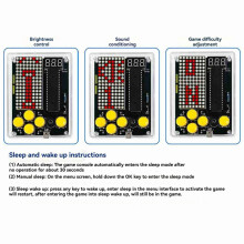 Game Console Production Kit DIY 51 Single-Chip Game Kit Classic Game Soldering Electronic Machine Game Set Shell