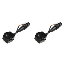 2X Clignotant de Voiture Interrupteur de Commande D'Éclairage Indicateur de Colonne de Direction pour Sail Aveo 9024792