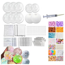 DIY Stress Making Kit - Easy DIY - Create ASMR Anxiety Relief Toys, Handmade Soft Stress Balls, Women'S Self-Care