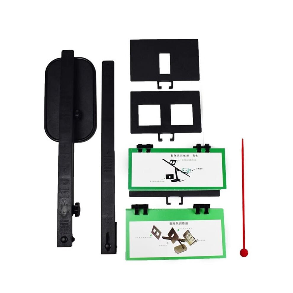 Aperture-Rule Trainer Strabismus Amblyopia Eye Treatment Monocular Vision Training Blackout Correction Tool Set A
