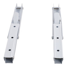 2pcs Folding Shelf Brackets DIY Wall Mounted Furniture Space Saving for Garage Workstation 12inch