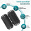 6 Pcs Clip  EMI RFI Noise Ferrite Core Filter for 5mm Cable 2
