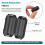 6 Pcs Clip  EMI RFI Noise Ferrite Core Filter for 5mm Cable 6