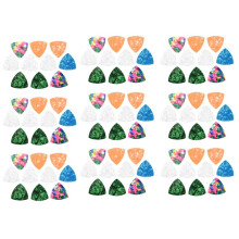 40PCS Guitar Picks, 0.46mm 0.71mm 0.81mm 0.96mm Thickness Celluloid Guitar Pick Plectrums for Bass, Acoustic Guitars