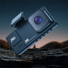 HD 1080P Car Recorder Car 2 Inches Display Three Lenses with the Same Display with Reverse Image Car DVR Recorder