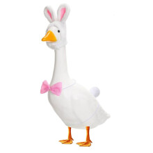 Easter Bunny Porch Outfits for Cement ' Lawn Statue Clothes Bunny Ear Hat and Tie Tail Easter